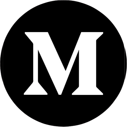 "M" logo